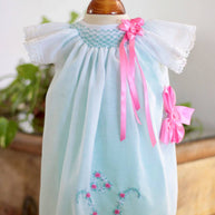 Rosette Mint Dress