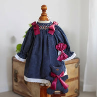Colette Navy Dress